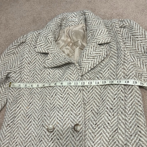 Vintage 80’s Mervyn’s TJW herringbone Jacket - Picture 8 of 9